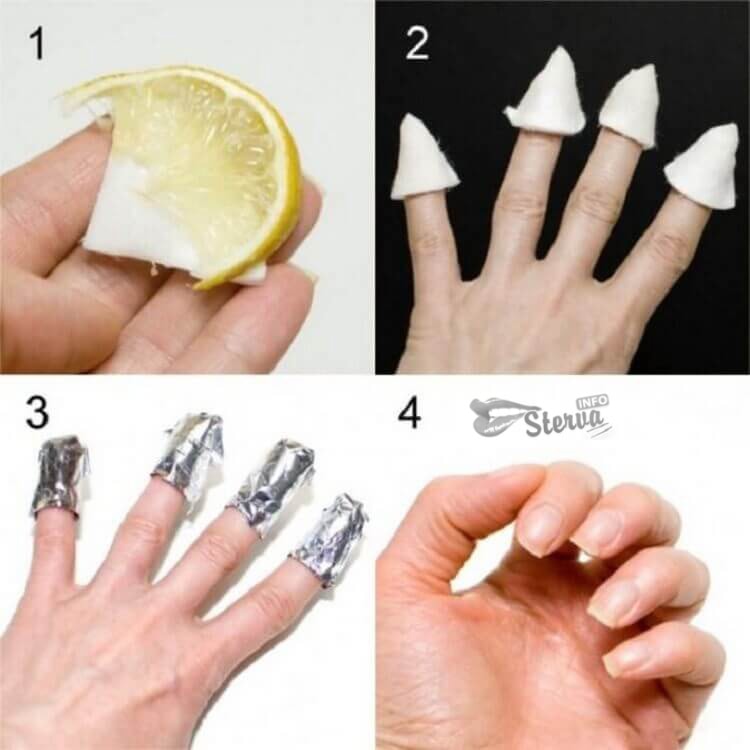 Отбеливание ногтей