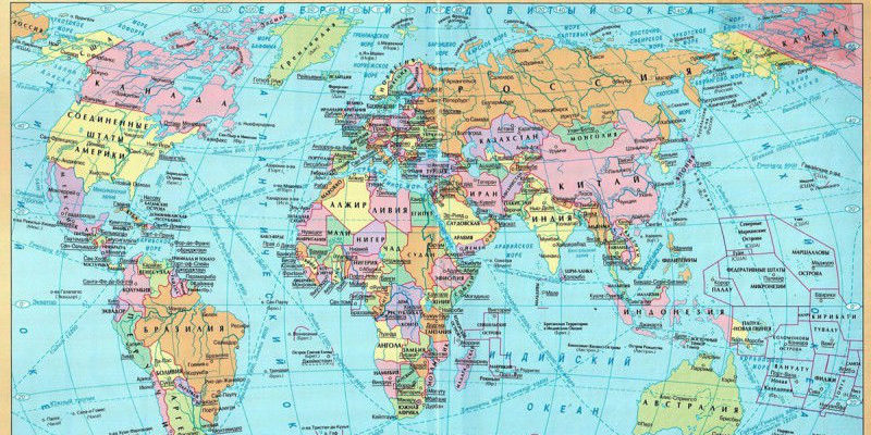 карта мира к чему снится